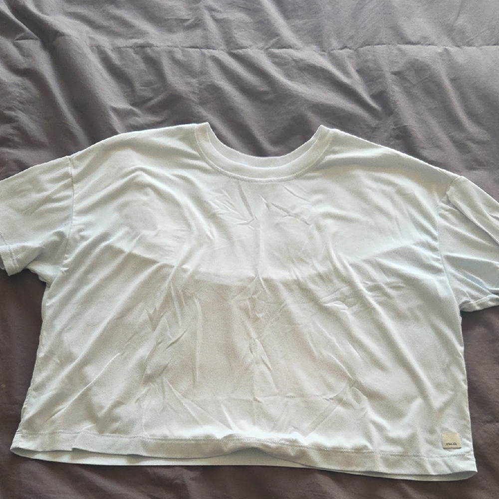 Vuori Cropped T Shirt Lg